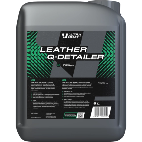 ULTRACOAT LEATHER Q-DETAILER 5L quick detailer do skóry